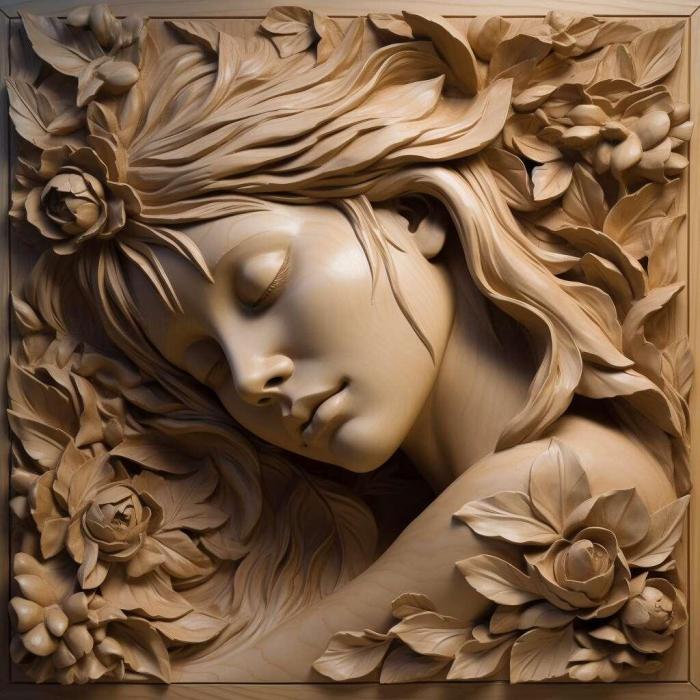 نموذج ثلاثي الأبعاد لآلة CNC 3D Art 